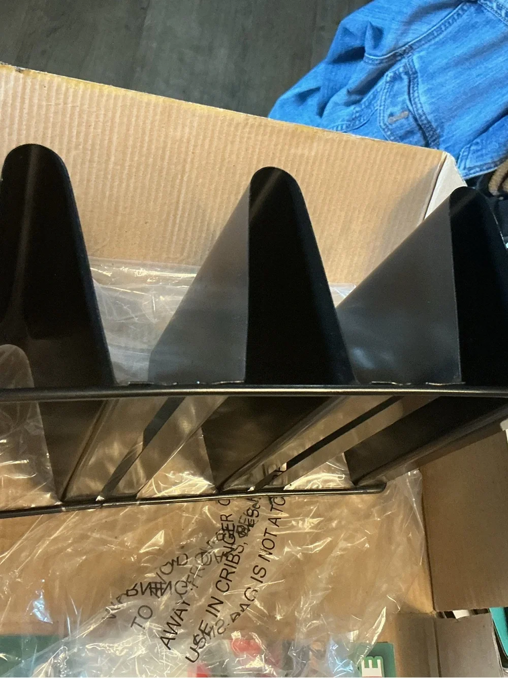 Quick Taco Non-Stick Backing Rack and Server All-in-One with recipe guide